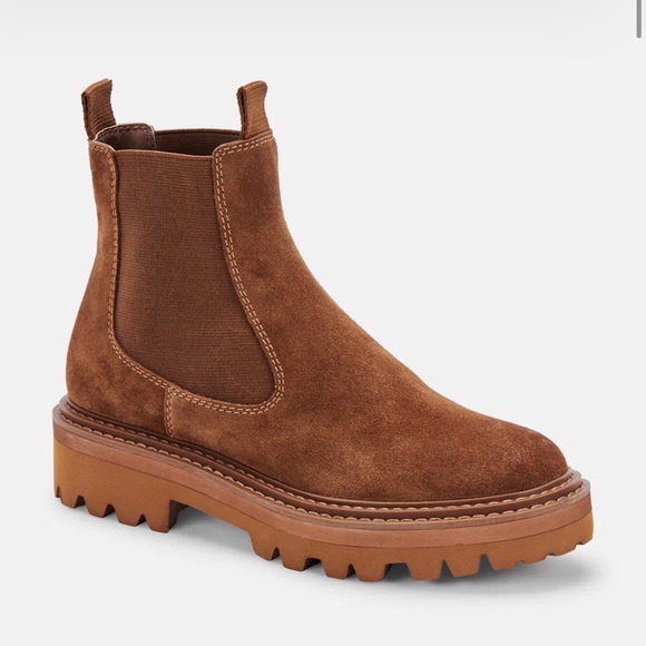 Brown suede dolce vita boots - Picture 1 of 7